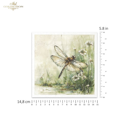 Decoupage Rice Paper Mini Set - Insects