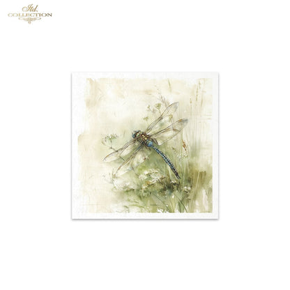 Decoupage Rice Paper Mini Set - Insects