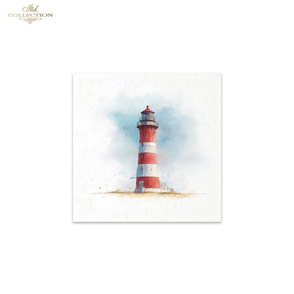 Decoupage Rice Paper Mini Set - Lighthouse