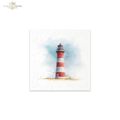 Decoupage Rice Paper Mini Set - Lighthouse