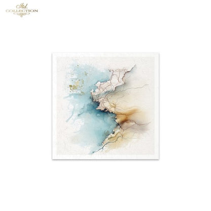 Decoupage Rice Paper Mini Set - Marble