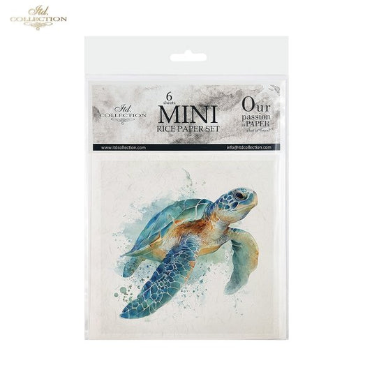 Decoupage Rice Paper Mini Set - Sea Life