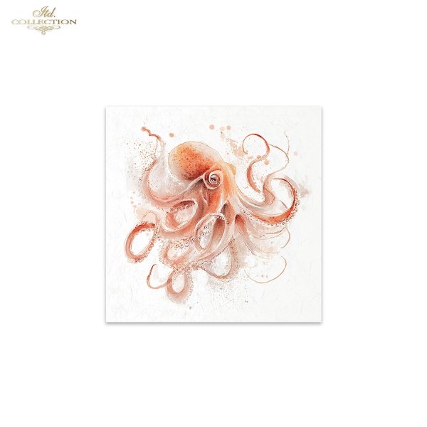 Decoupage Rice Paper Mini Set - Sea Life