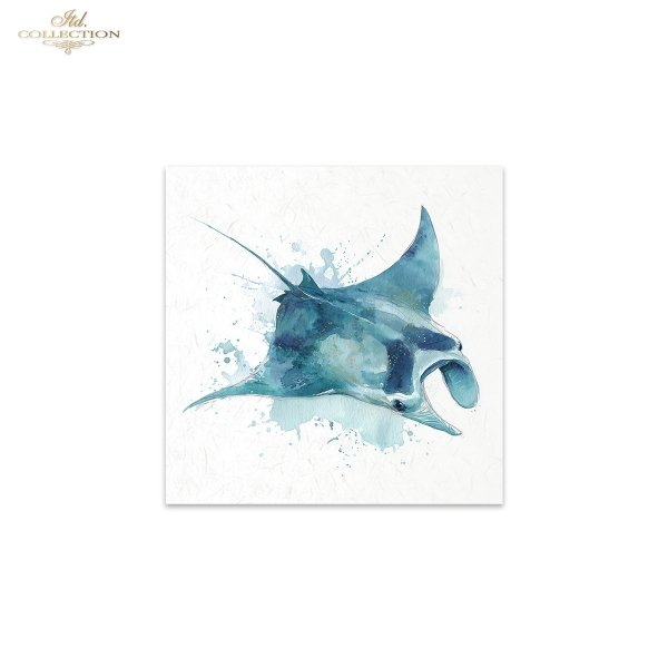 Decoupage Rice Paper Mini Set - Sea Life