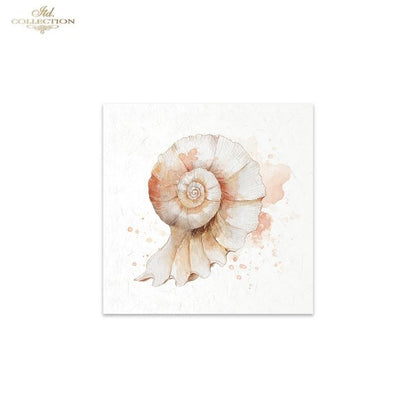 Decoupage Rice Paper Mini Set - Seashells