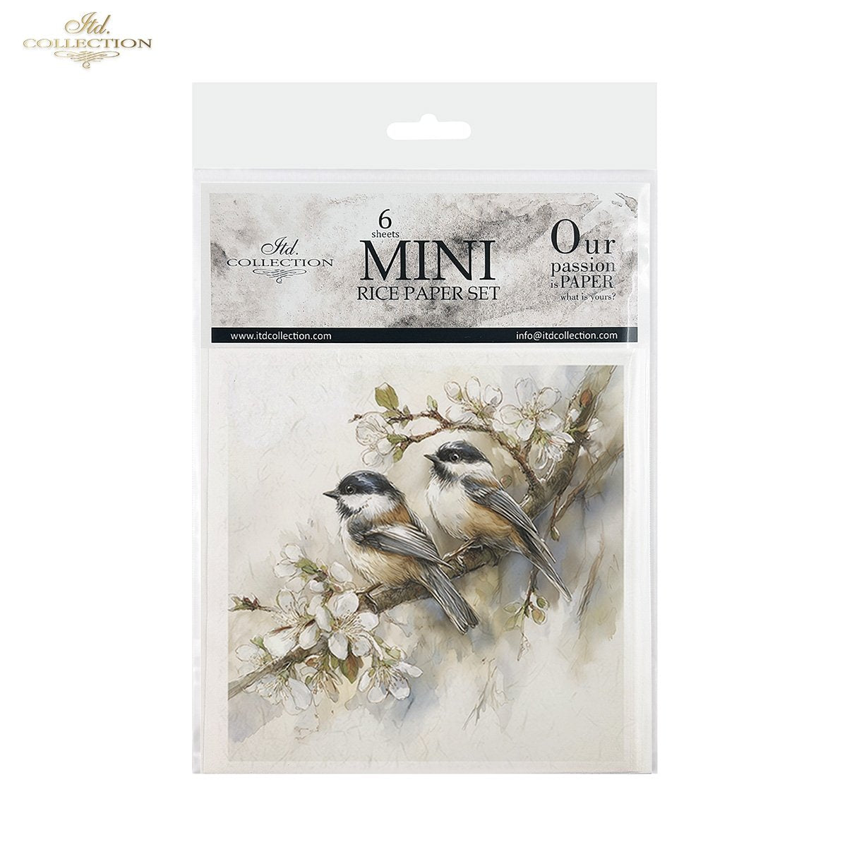 Decoupage Rice Paper Mini Set - Spring