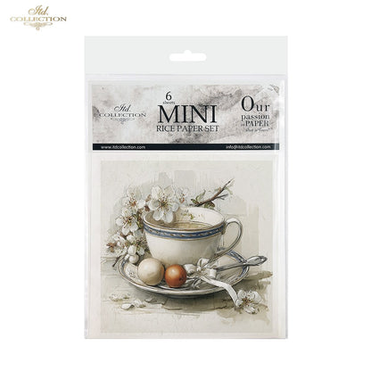 Decoupage Rice Paper Mini Set - Spring Bunnies