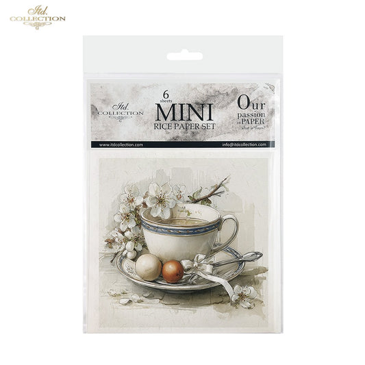 Decoupage Rice Paper Mini Set - Spring Bunnies