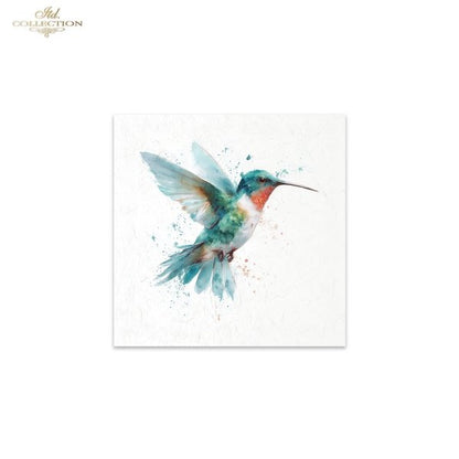 Decoupage Rice Paper Mini Set - Tropical Birds