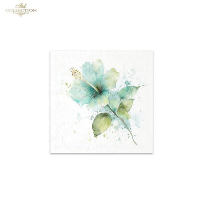 Decoupage Rice Paper Mini Set - Tropical Flowers