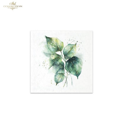 Decoupage Rice Paper Mini Set - Tropical Leaves