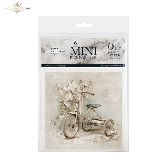 Decoupage Rice Paper Mini Set - Vintage Toys