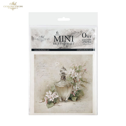Decoupage Rice Paper Mini Set - Vintage Trinkets