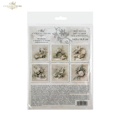 Decoupage Rice Paper Mini Set - Vintage Trinkets