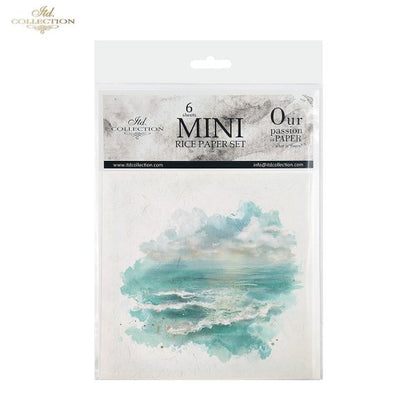 Decoupage Rice Paper Mini Set - Waves