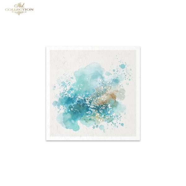 Decoupage Rice Paper Mini Set - Waves
