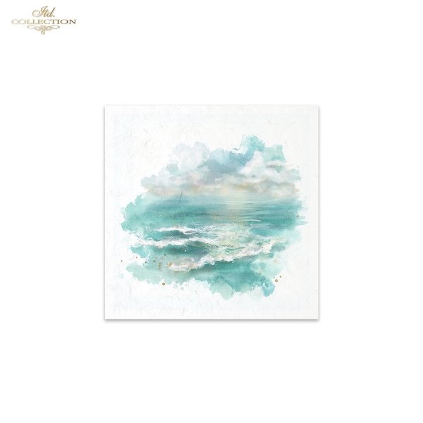 Decoupage Rice Paper Mini Set - Waves