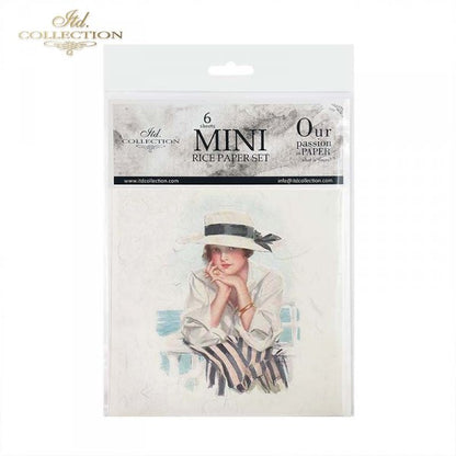 Decoupage Rice Paper Mini Set - Women at Sea
