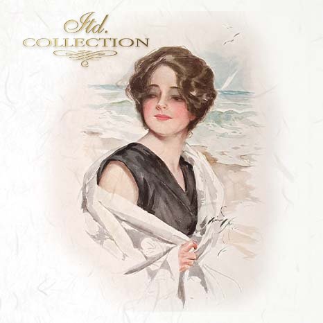 Decoupage Rice Paper Mini Set - Women at Sea
