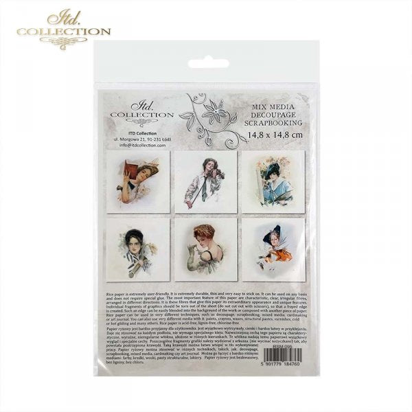 Decoupage Rice Paper Mini Set - Women's Hobbies