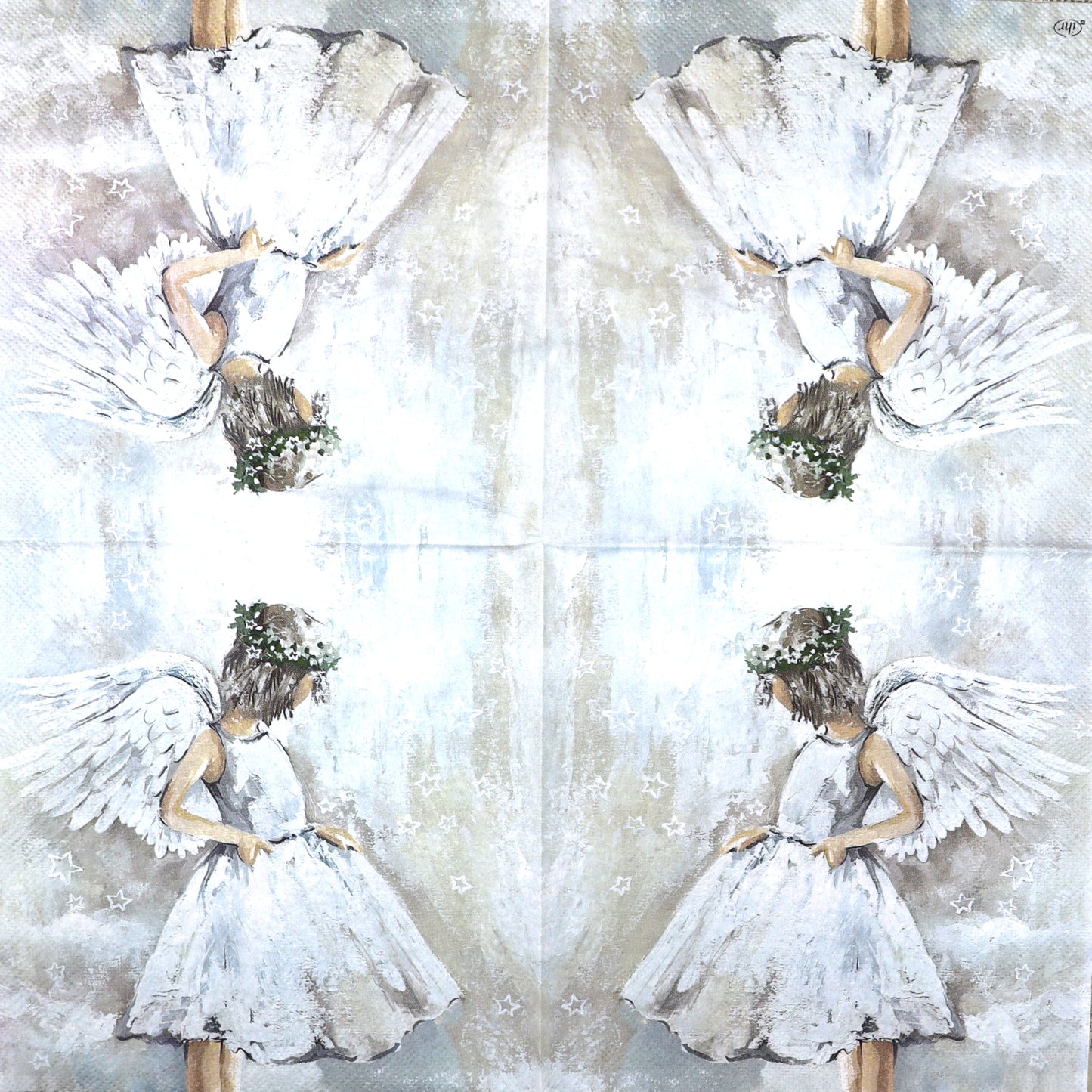 Decoupage napkins 6.5"  (2pcs)- My Angel