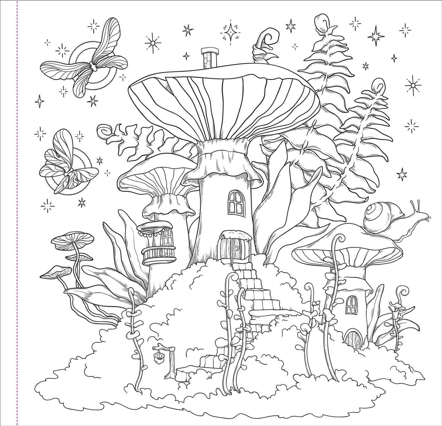 Enchanted Kingdom Artist's Coloring Book