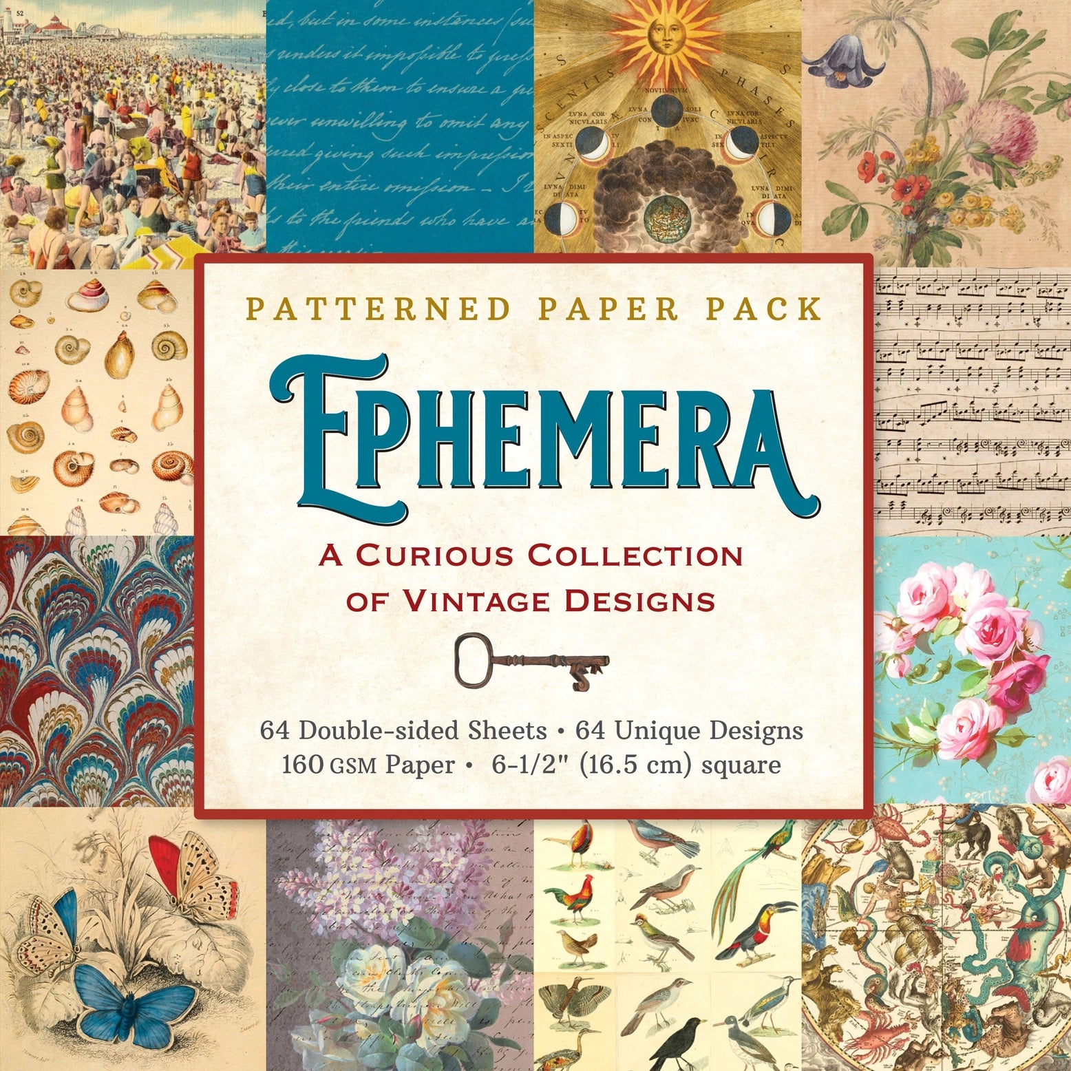 Ephemera Patterned Paper Pack