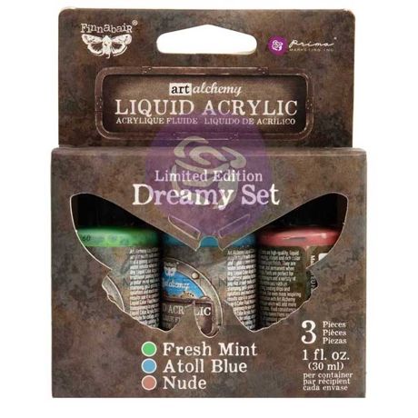 Finnabair Art Alchemy Liquid Acrylic Set - Dreamy