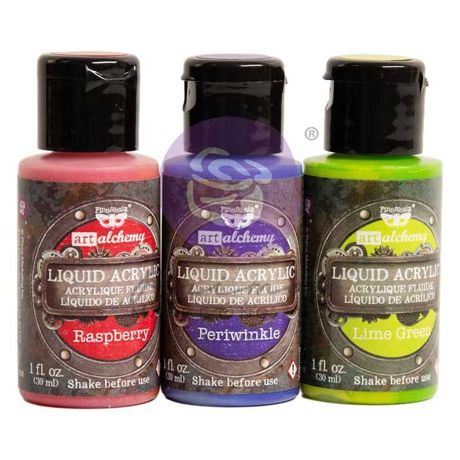 Finnabair Art Alchemy Liquid Acrylic Set - Juicy