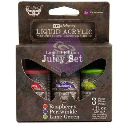 Finnabair Art Alchemy Liquid Acrylic Set - Juicy