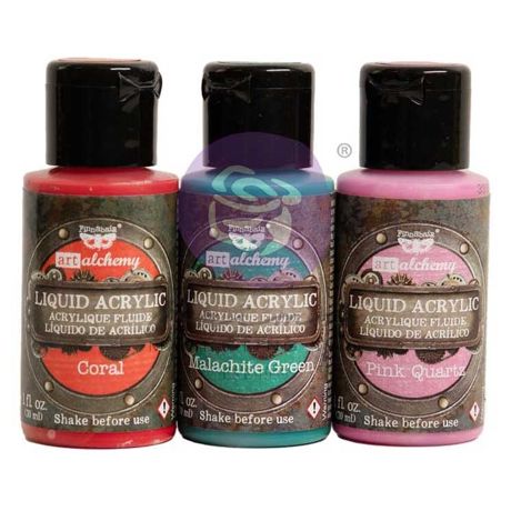 Finnabair Art Alchemy Liquid Acrylic Set - Precious Set