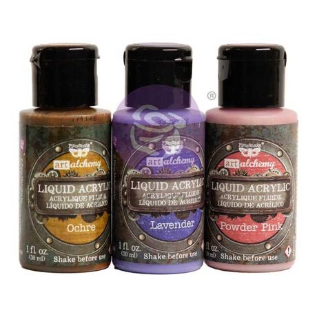 Finnabair Art Alchemy Liquid Acrylic Set - Sentimental
