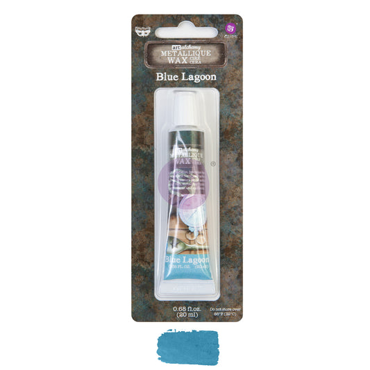 Finnabair Art Alchemy Metallique Wax - Blue Lagoon