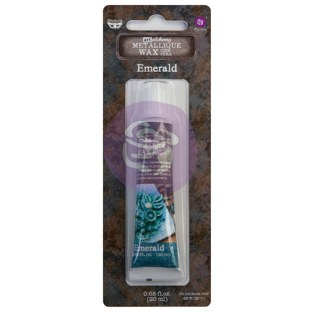 Finnabair Art Alchemy Metallique Wax - Emerald