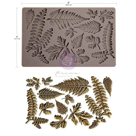 Finnabair Décor Mould 5" x 8" - Fresh Foliage