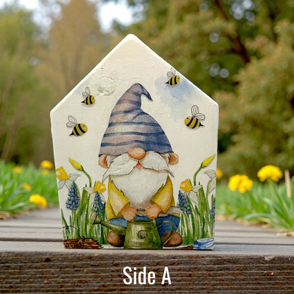 Double Sided Seasonal Chunky House Project