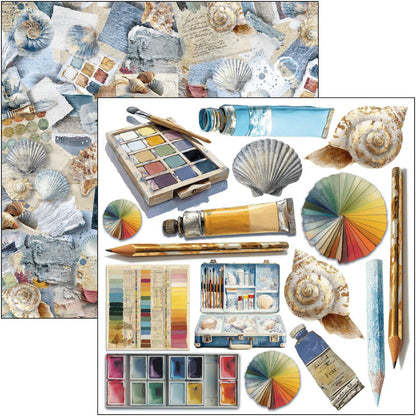 Fussy Cut Pad 6"x6" 24/Pkg - An Artist Journey