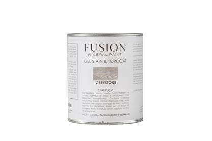 Fusion Gel Stain and Top Coat 946mL - Greystone