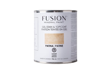 Fusion Gel Stain and Top Coat 946mL - Patina