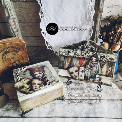 Decoupage Rice Paper Mini Set - Carnival, Masquerade II