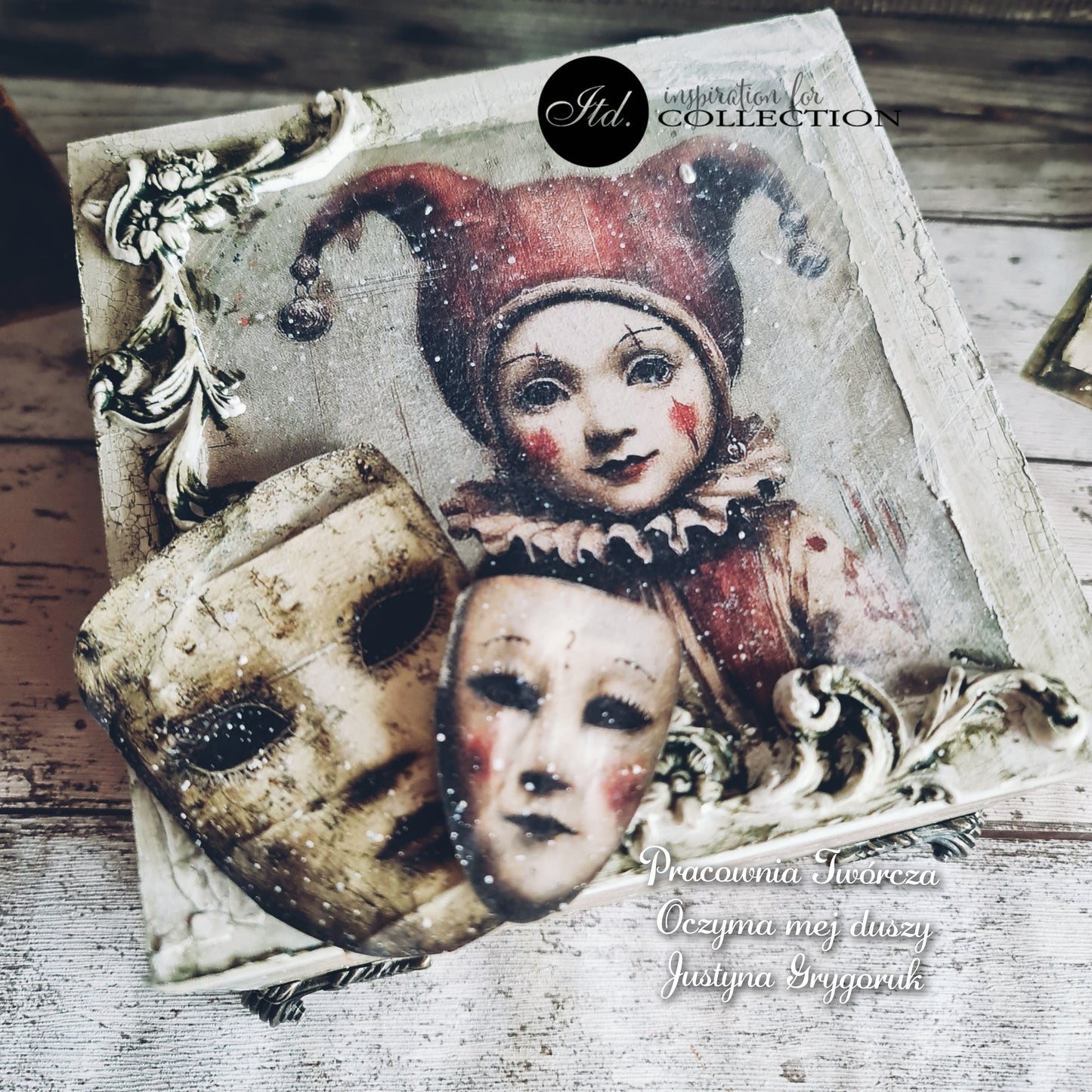 Decoupage Rice Paper Mini Set - Carnival, Masquerade II