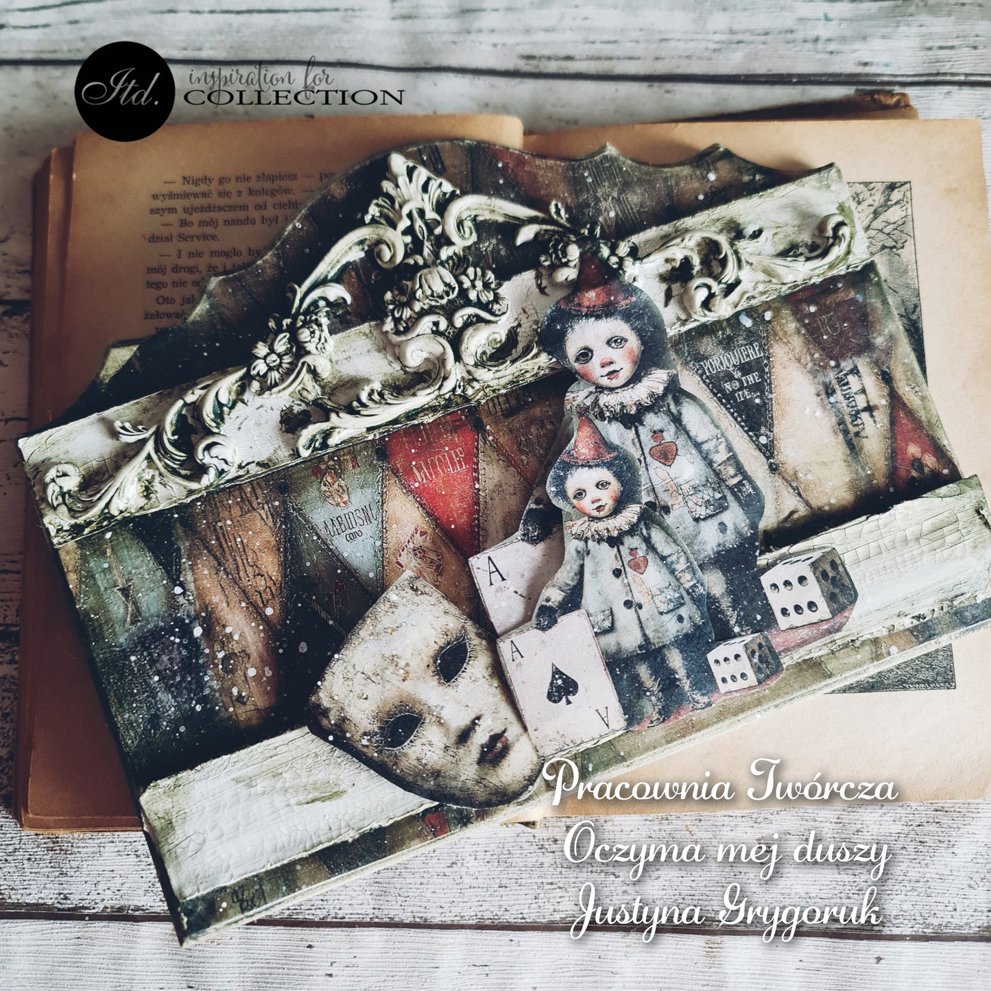 Decoupage Rice Paper Mini Set - Carnival, Masquerade II