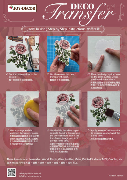 How to Use Wet Transfers