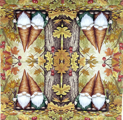 Decoupage Napkins 6.5" (2pcs)- Forest Rangers