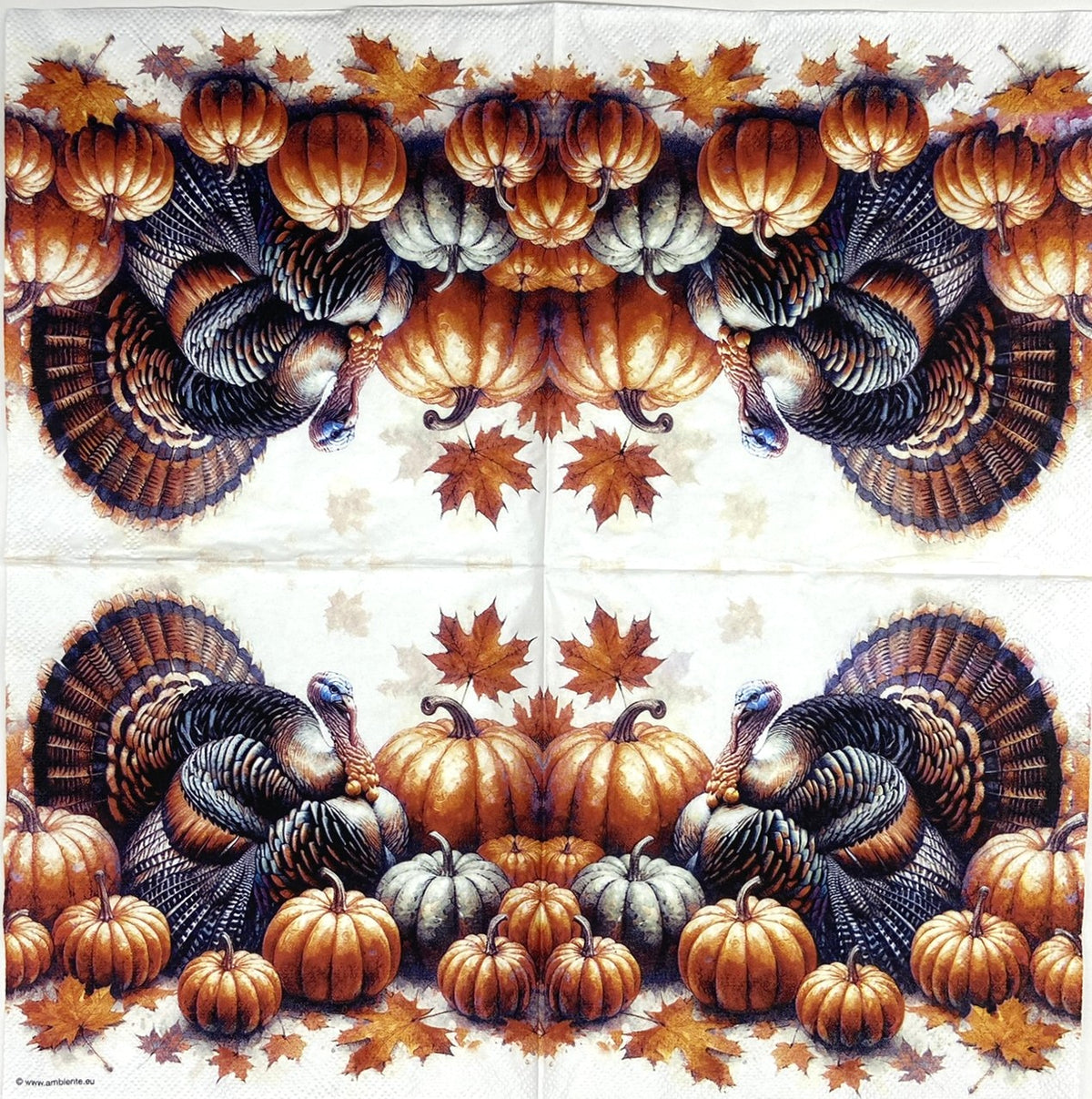Servilletas para decoupage de 6,5" (2 unidades) - Diseño de muñeco de nieve