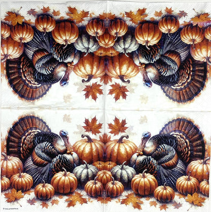 Servilletas para decoupage de 6,5" (2 unidades) - Diseño de muñeco de nieve