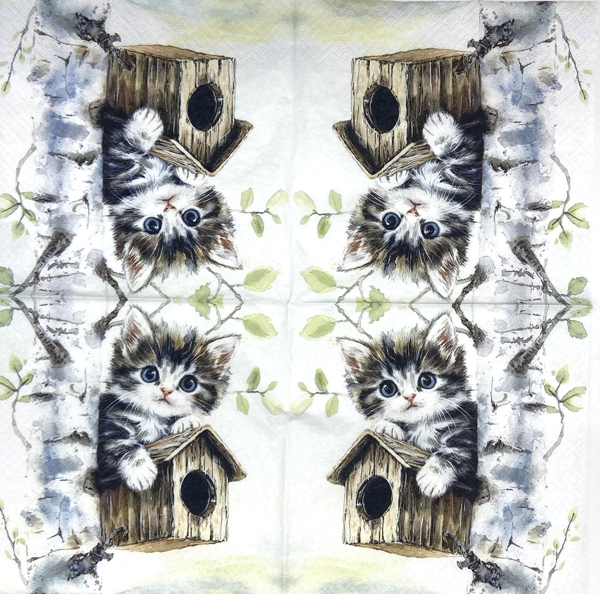 Decoupage Napkins 6.5" (2pcs)- Minka
