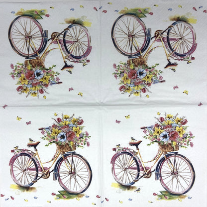 Decoupage Napkins 6.5" (2pcs)- Viaggio di Primavera