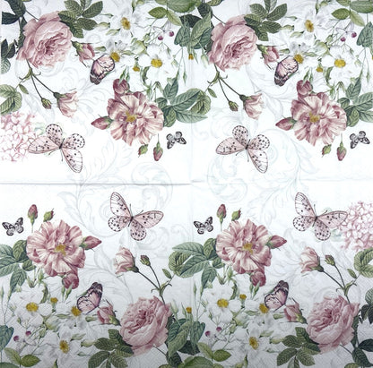 Decoupage Napkins 6.5" (2pcs)- Amelia