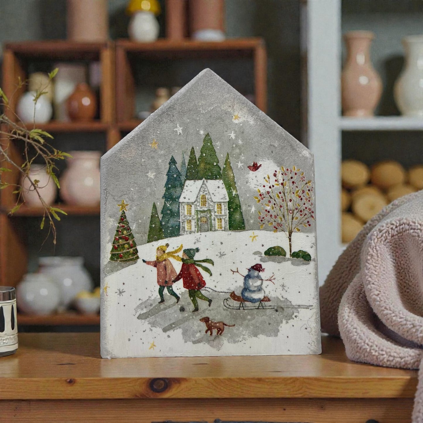 Double Sided Chunky House Project